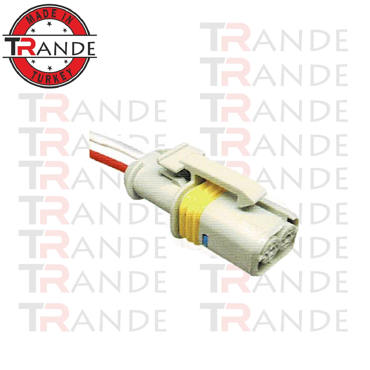 Trande 2 pin signal socket gray for MAN-DAF vehicles made in turkey trande store guarantee