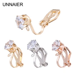 2/10pcs Triangular Ear Clip Female Invisible Painless Diamond Ear Clip No Hole High-end Sense Earring Changer Ear Clip Converter