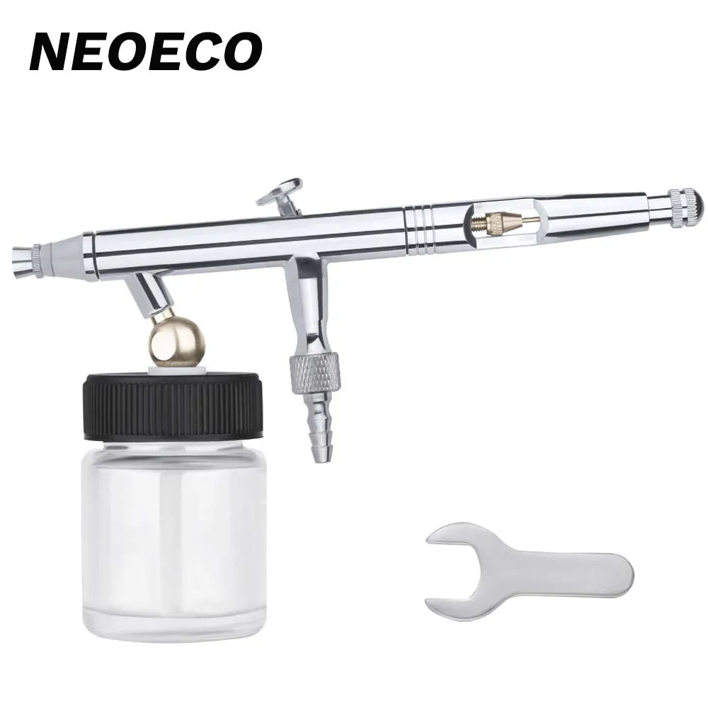 0.5mm 22cc Siphon Feed Dual-Action Airbrush Kit Set for Model Art Craft Body Shoe Painting Auto Paint Hobby Air Brush Nail