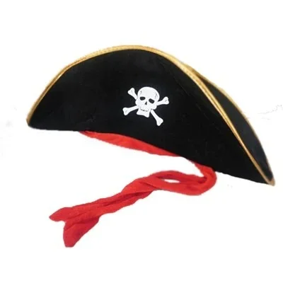 

Captain Jack Velvet Child Boy Pirate Hat 442126776