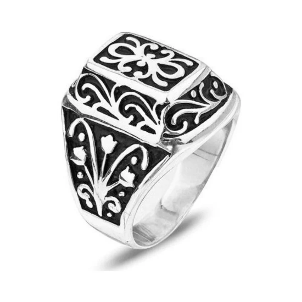 925K Real Sterling Silver Polat Alemdar Ring Turkish Tv Series Kurtlar Vadisi Collection Classic Jewelry For Man’s Handmade