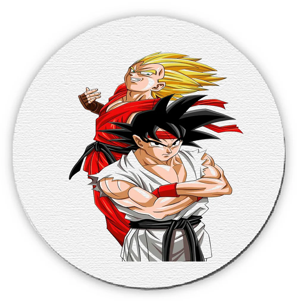 ALFOMBRILLA REDONDA STREET DRAGON BALL FIGTHER mousepad raton