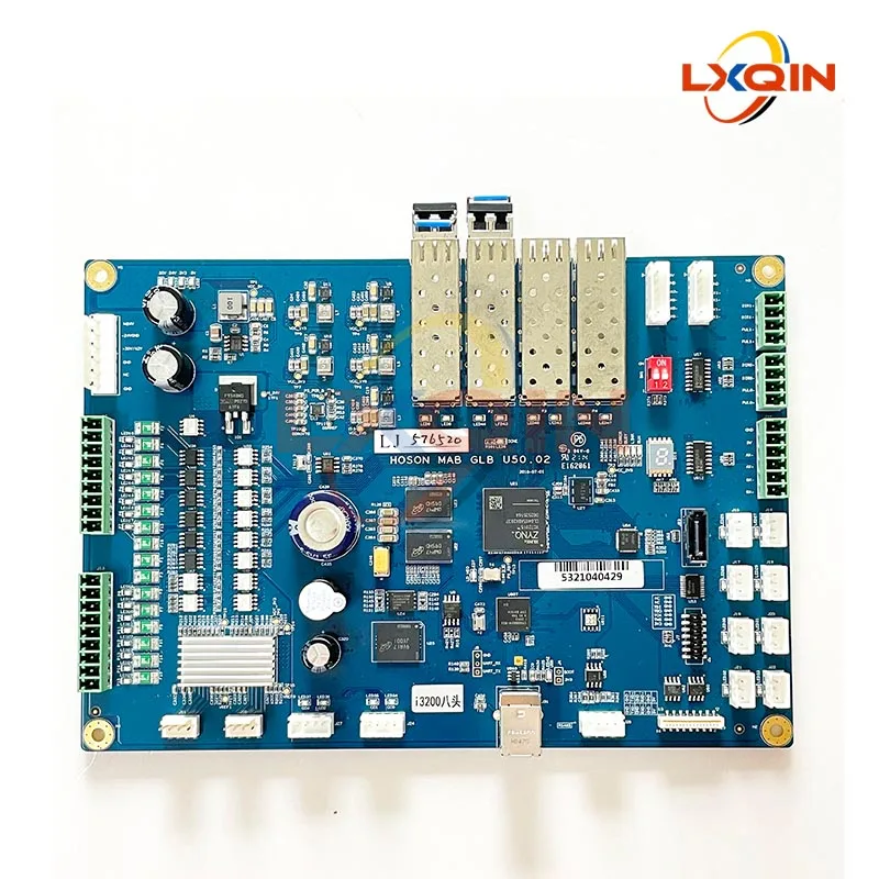 LXQIN Hoson 8 heads i3200 Board kit for Epson I3200 printhead flatbed printer board kit for water based/Eco solvent UV board set