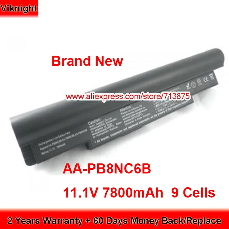 New AA-PB6NC6W AA-PB8NC0B AA-PB8NC6B AA-PB8NC6M AA-PB8NC8B AA-PL8NC6B Battery for Samsung NC10 NC20 N110 N120 N135 N110 N120