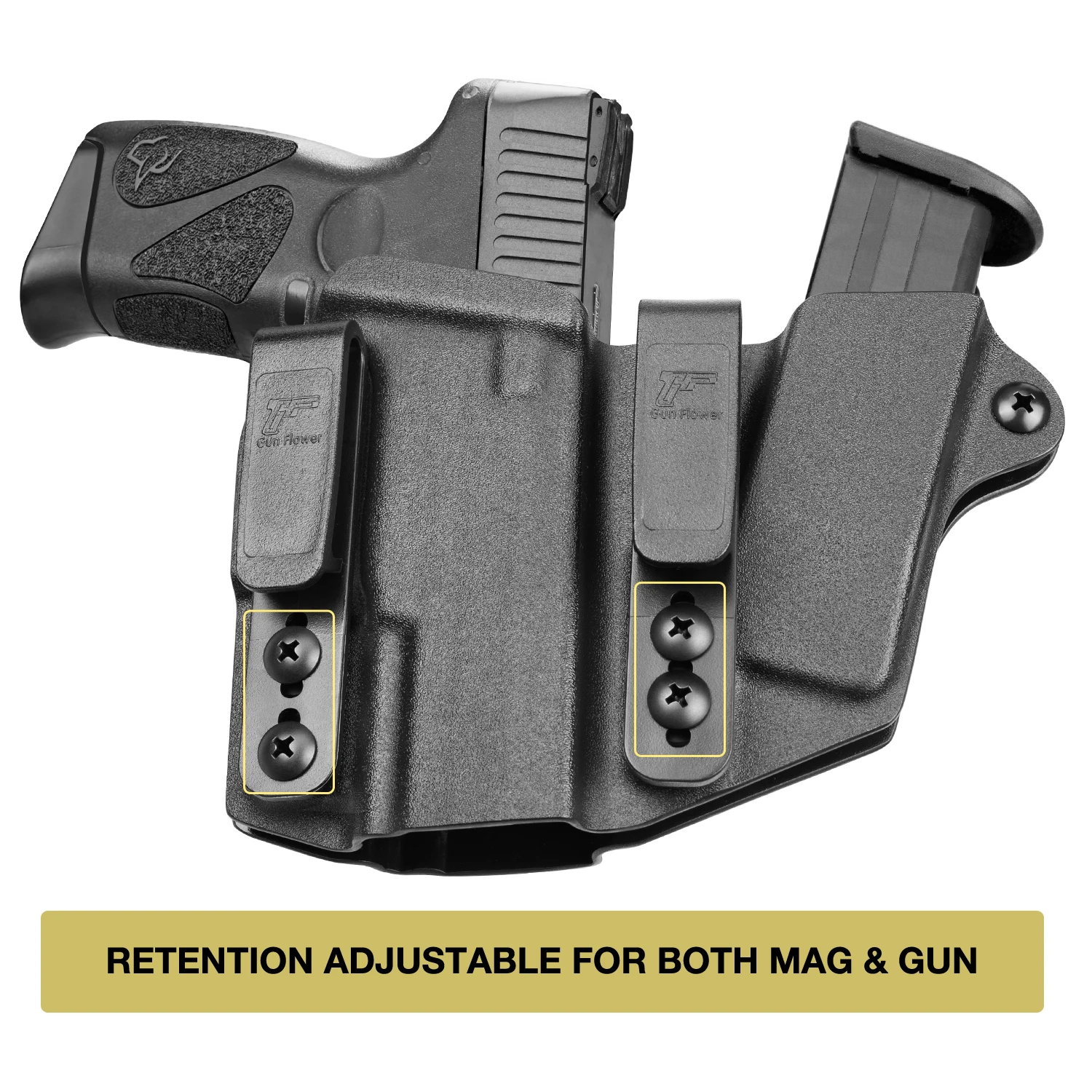 Gun & Bloem Nieuwe Aankomst Appendix Iwb Gun Holster Zijspan Pistool Holsters Dat Kon Past Taurus G2C G3C