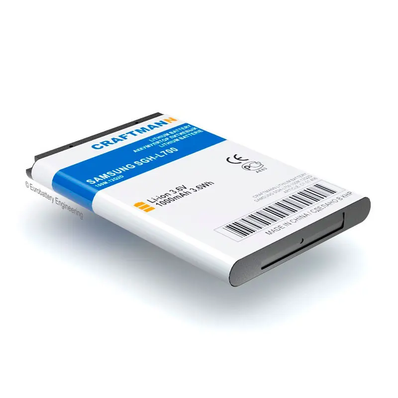 Craftmann-batería para Samsung GT-C3060R/C3222/C3322/C3530/S5600/S5610/S7070/SGH-L700/L750, (AB463651BE/AB463651BU/AB463651BA)
