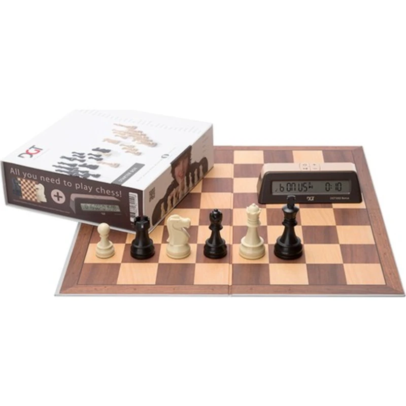 Dgt Hobby Tools Chess Box Brown Training Set Foldable Floor 86mm Check Fast Shipping From Turkey