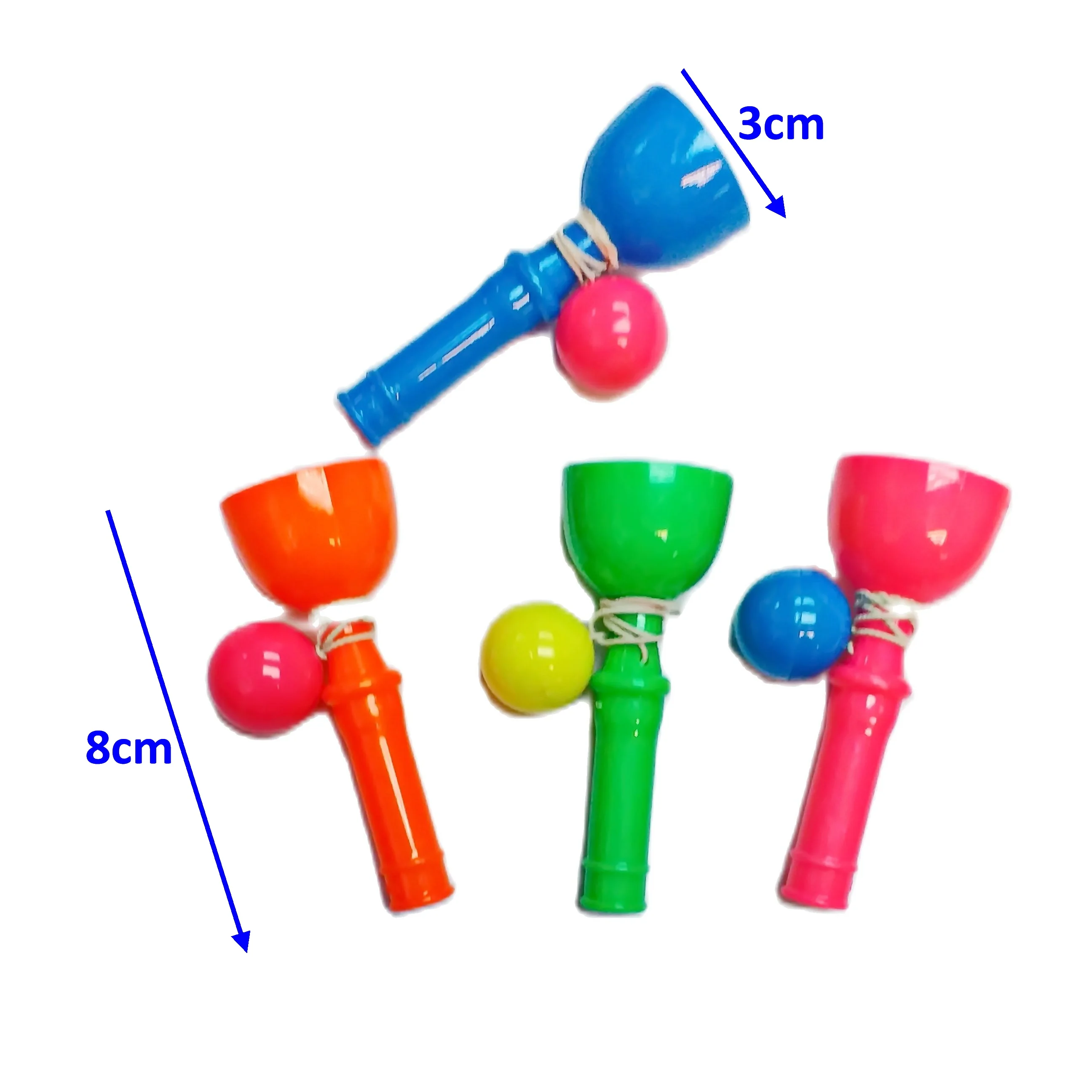 

100 Pc, Kendama, 8cm, Catch Ball Game, Home Toys, Kids Party Favor, Pinata Filler, School Prize, souvenirs, giveaways, Toys,