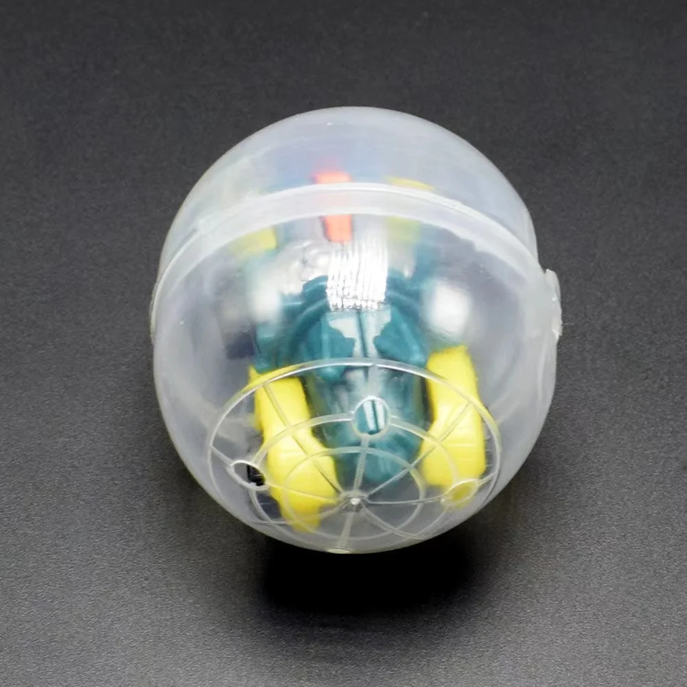 Transformation Dinosaur Car Capsules Toys Transparent  Plastic Ball For Vending Machine Kids Action Figure Toys Christmas Gift