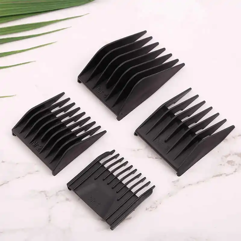 Moser 1400 Cutting Comb Set 4 pcs 3mm-6mm-9mm-12mm Professional Barber Kit Original Quality Product Hair Trimmer Shaving CombSet