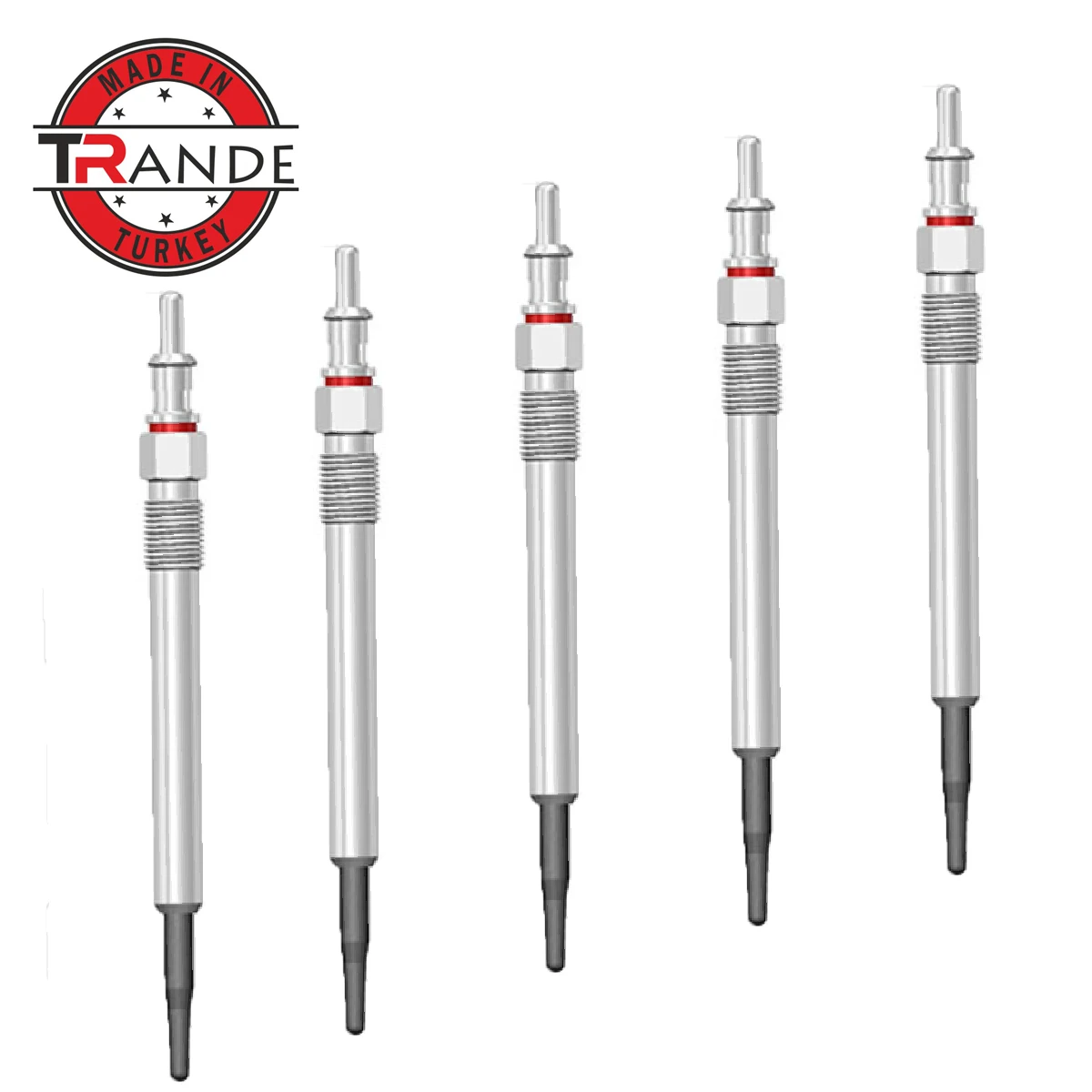 Trande Diesel Engine Heater Glow Plug 5 Pcs 5V For 0011595101 Made In Turkey Trande Store Guarantee