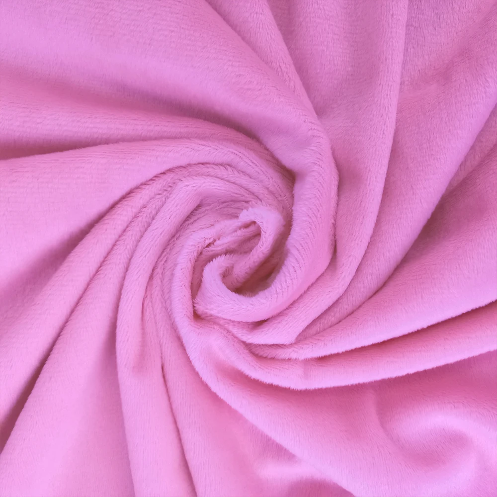 CHEONET Stoff – Kurzplüschstoff, superweicher Plüsch-Polarfleece zum Nähen von Puppen, DIY-Handarbeit, Textilstoff für Spielzeug, Flanell