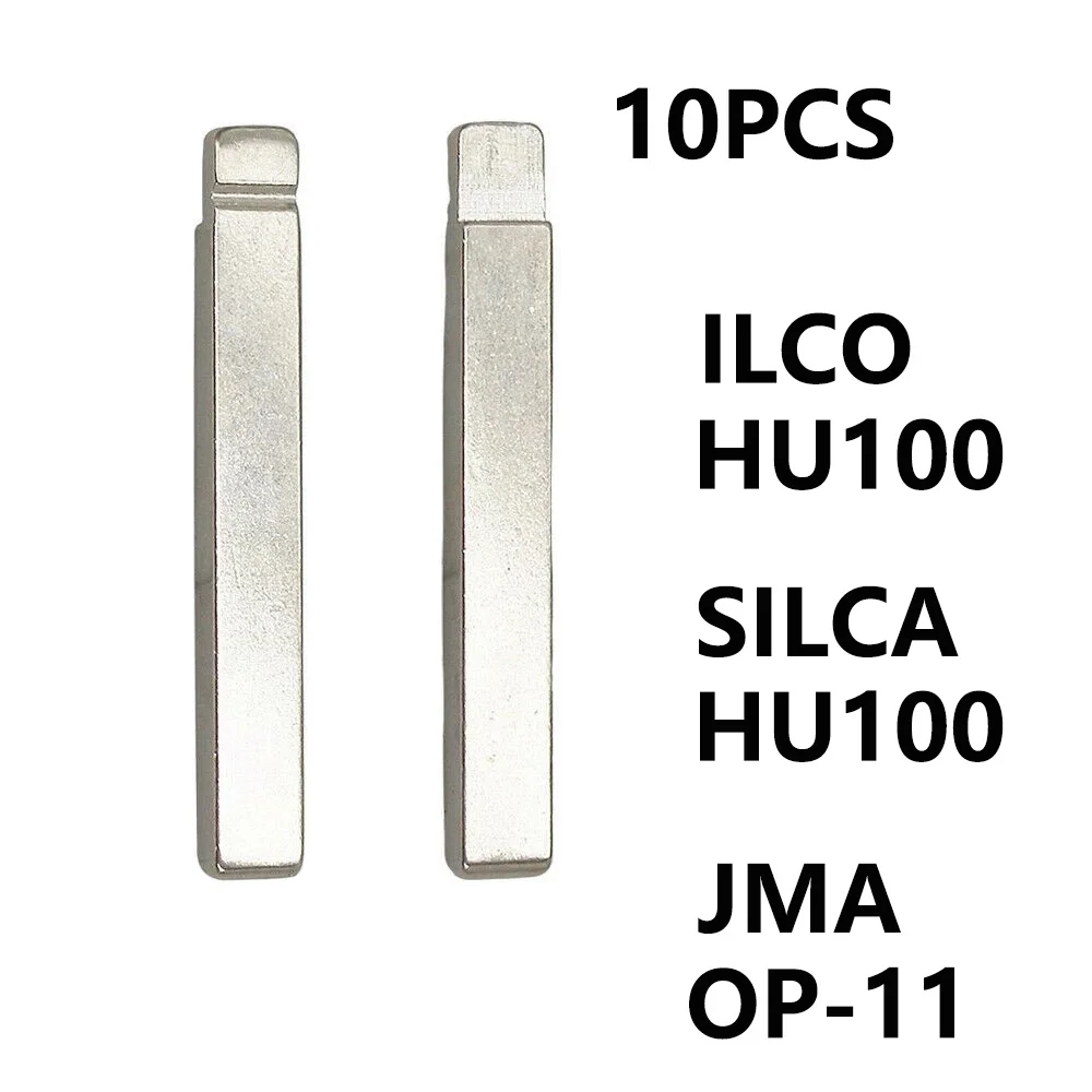 10 PCS/Lot Original #71 Flip Remote Key Blade GM Type HU100 OP-11 For Opel For Buick For Cruze NO. 71 LISHI HU100