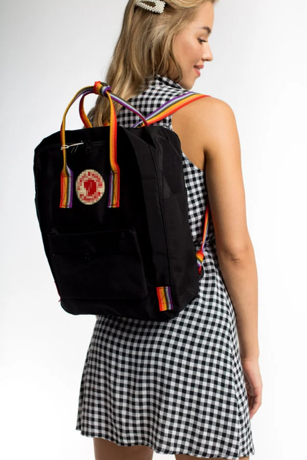 chateau gingham print mini backpack Mini Backer