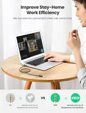 3.5mm Audio Extension Cable with Microphone #5