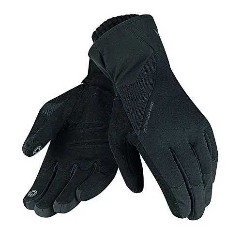 Original Dainese Avenue D-dry winter motorcycle gloves. Reinforced leather palm and elastic fabric.