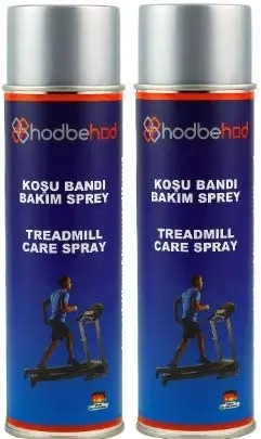 Hodbehod 2 PCs 500 ML Silicone Oil Treadmill Lubricant Spray, Care Oil Silicone Lubricant Spray