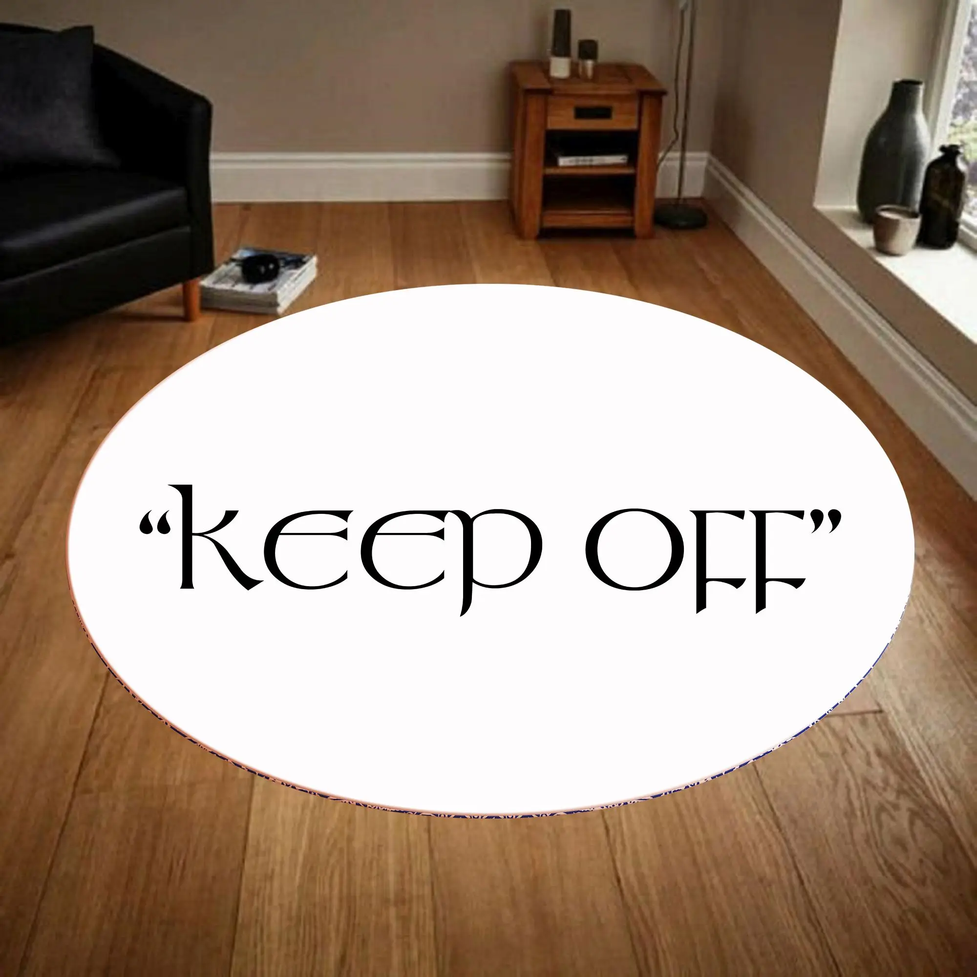 

Round Rug, KEEP OFF Rug, Round Carpet, Rugs Living Room, Area Rug, Home Decor Rug, Non Slip Floor Carpet, Teppich, Floor Carpets