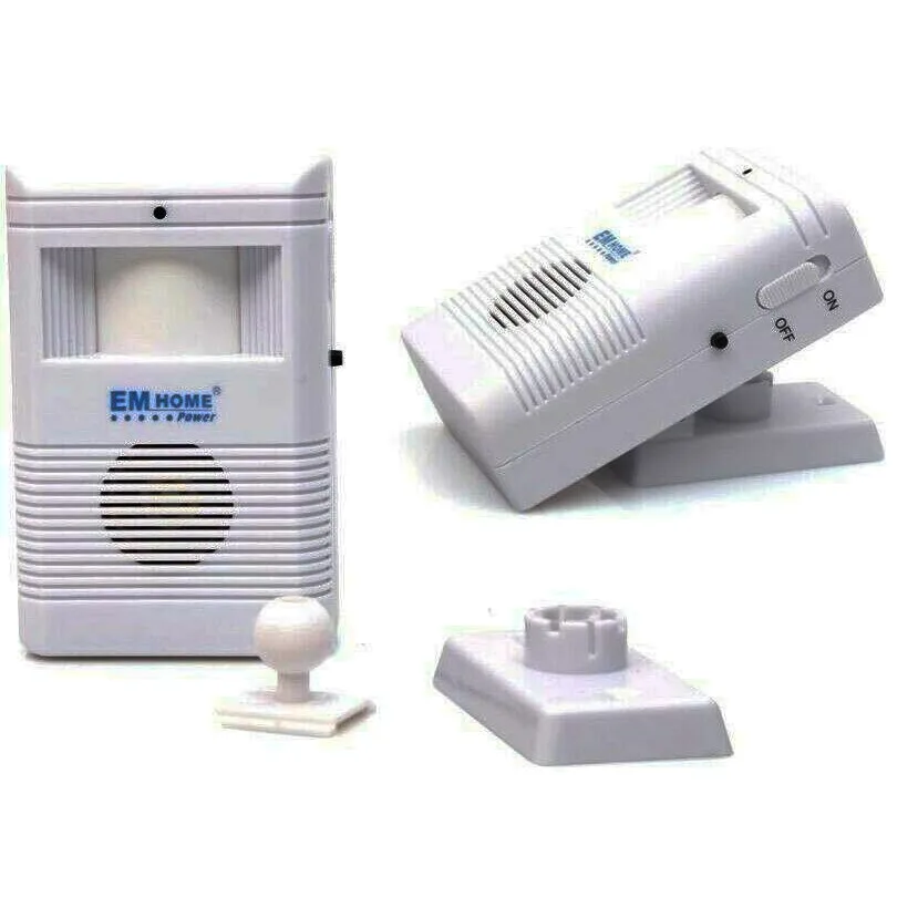 Timbre bienvenida Sensor infrarrojos Detector movimiento Saludo de bien puerta