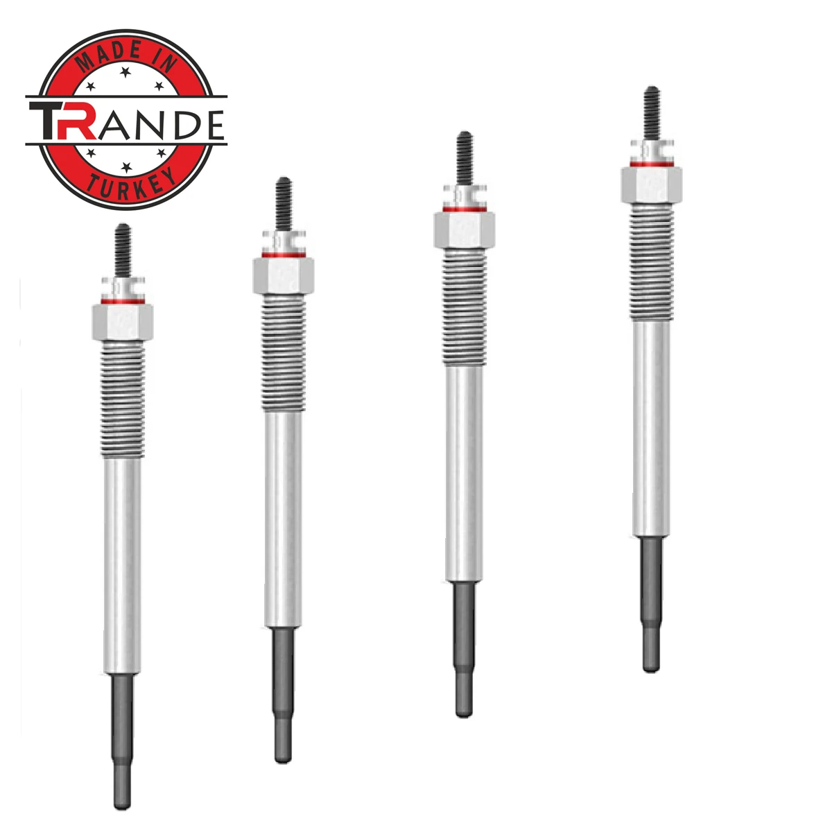 Trande Diesel Engine Heater Glow Plug 4 Pcs 5.4V For 367102A900 Made In Turkey Trande Store Guarantee