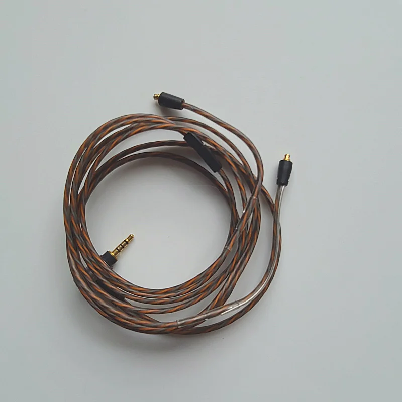 

2.5mm Balanced OCC Audio cable For Westone B30 B50 EAS10 EAS20 EAS30 UM1 S10 S20 Earphones -BROWN