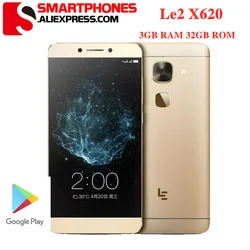 Global ROM LETV Le 2 Smartphone, Celular de Impressão Digital, MTK Helio X20, 3GB de RAM, 32GB ROM, Deca Core, 5.5 