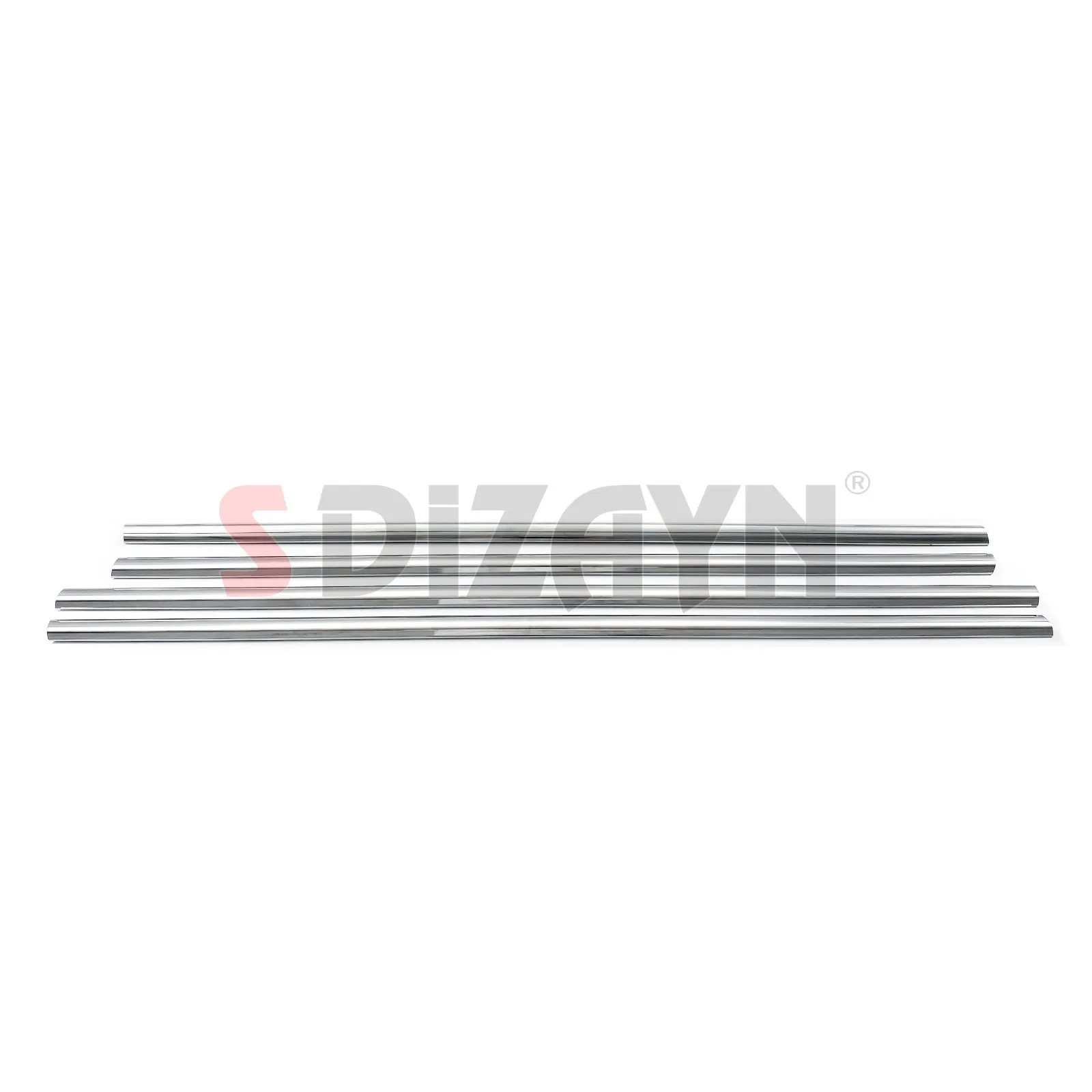 S Dizayn For Volkswagen T Roc Chrome Window Frame Cover Trim Stainless Steel VW 4 Pc Exterior Car Accessories Parts Auto Product