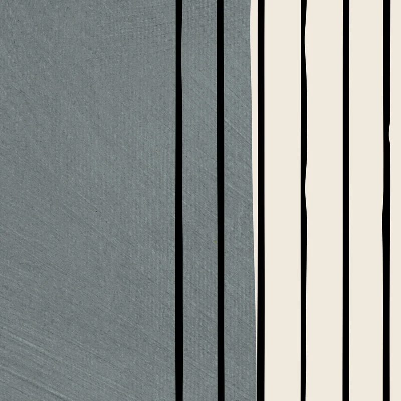 Original Minimalist Abstract Painting Posters and Prints Wall Picture Mustard & Gray Wall Art Canvas Print for Living Room Decor