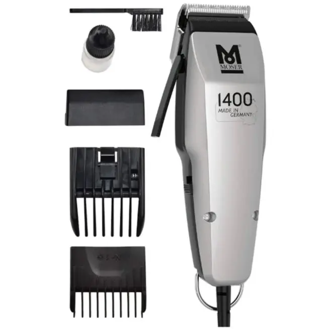 Moser 1400-0458 Original Professional Hair Clipper Shaver Razor Men Hair Trimmer Mini 1 mm German Quality Barber Hair Beard Cut