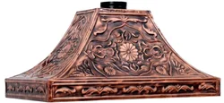 KUTLU ANTIQUE COPPER PADDLE BOX (TEA MACHINE)