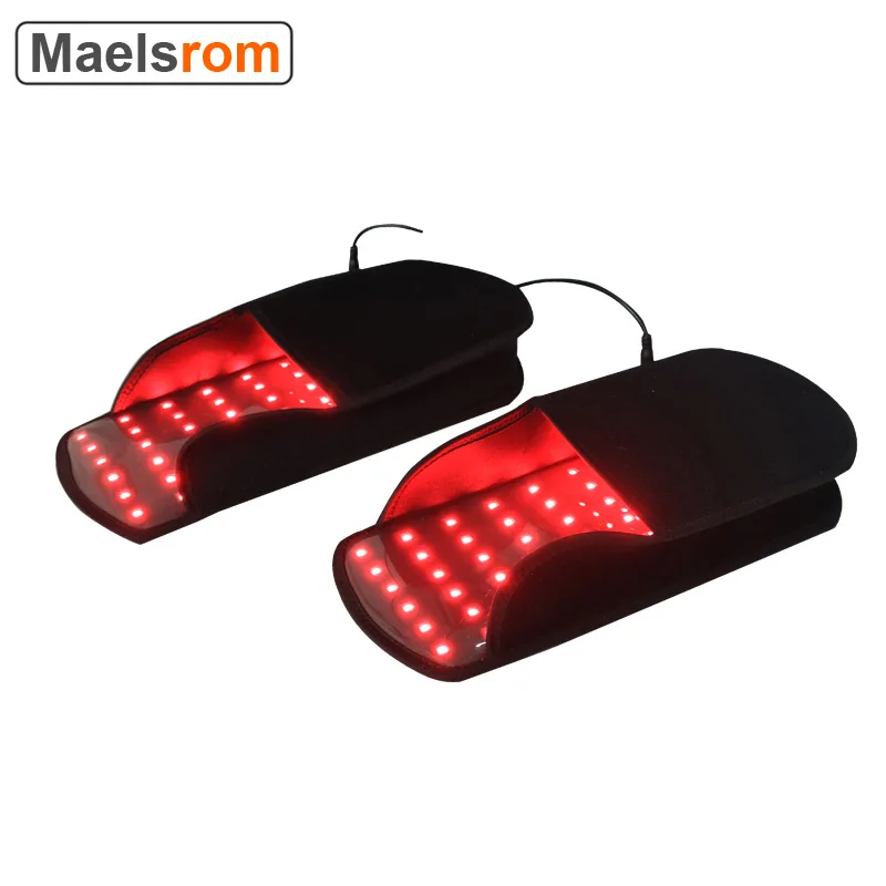 Infrared & Red Light Therapy Slippers Foot Pain Relief 660 & 880nm For Feet Toes Instep Feet Massage Wrap Home Use 90pcs Bulbs