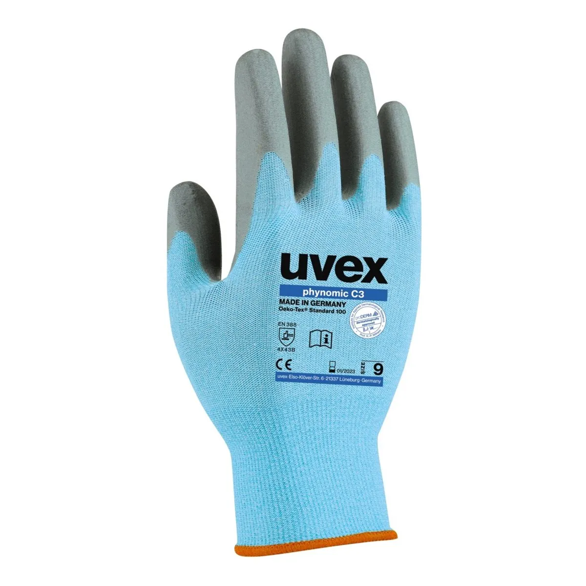 

Uvex Phynomic 60080 C3 Cut Protection Glove 2 PCS