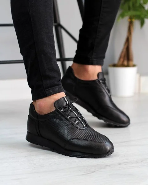 Trend 2021 teenage casual shoes Boy Fashion walking shoes men genuine leather men designer shoes luxury brand male aya