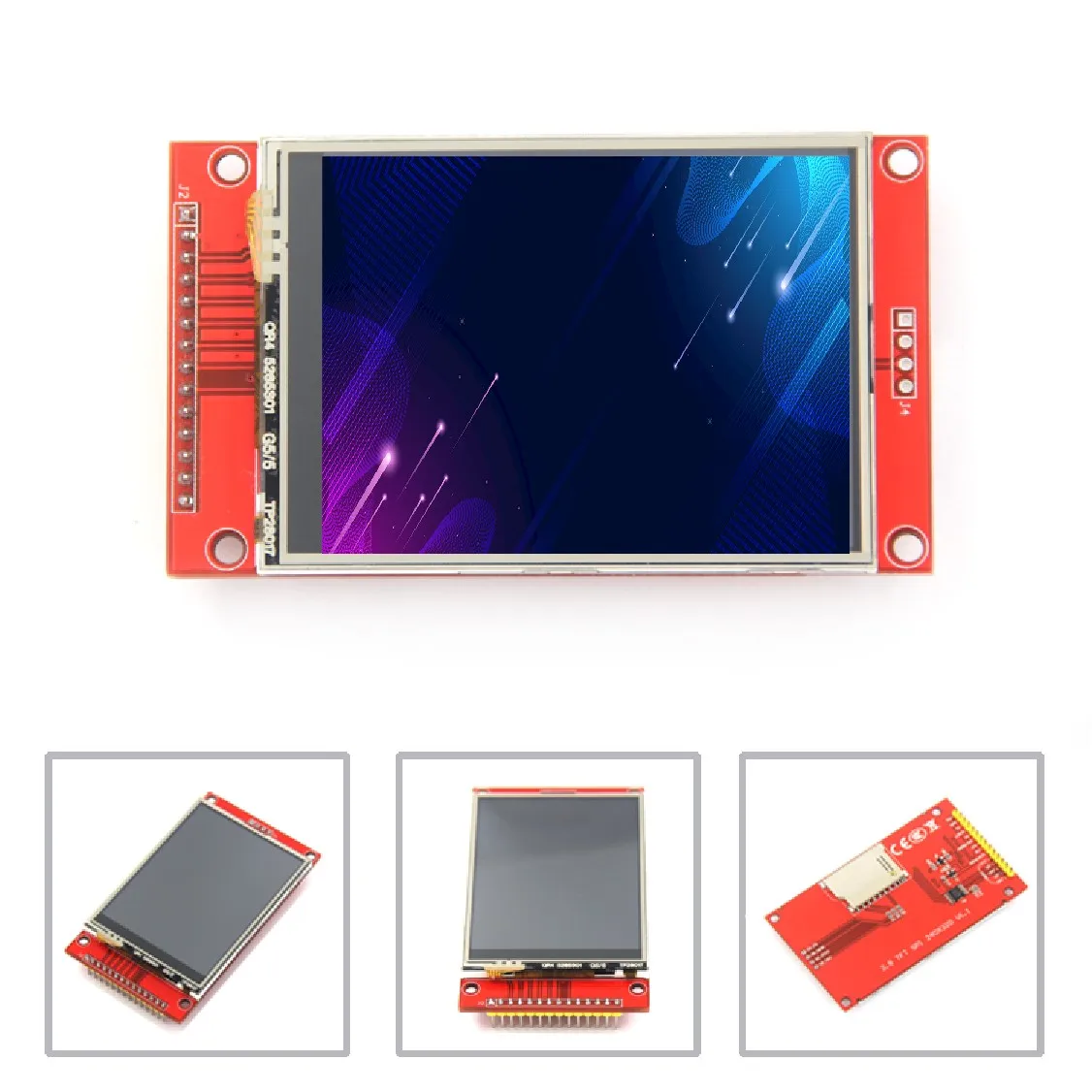 ILI9341 Smart esp32 4 IO 2,8-Zoll-Farbbildschirm 320 x 240 Auflösung Mit seriellem SPI-Bus optional Touch-Funktion Display