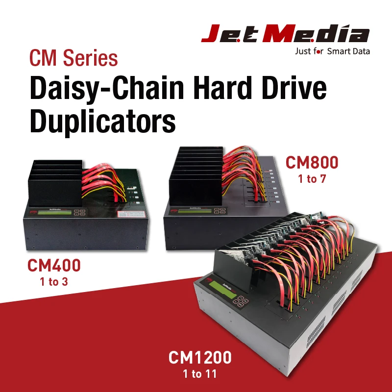 Duplicatore SSD JetMedia CM800 1 to7 SATA