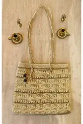 100% handmade straw bag. excellent workmanship. produced for you. hello summer. sun sea sand beach cottage