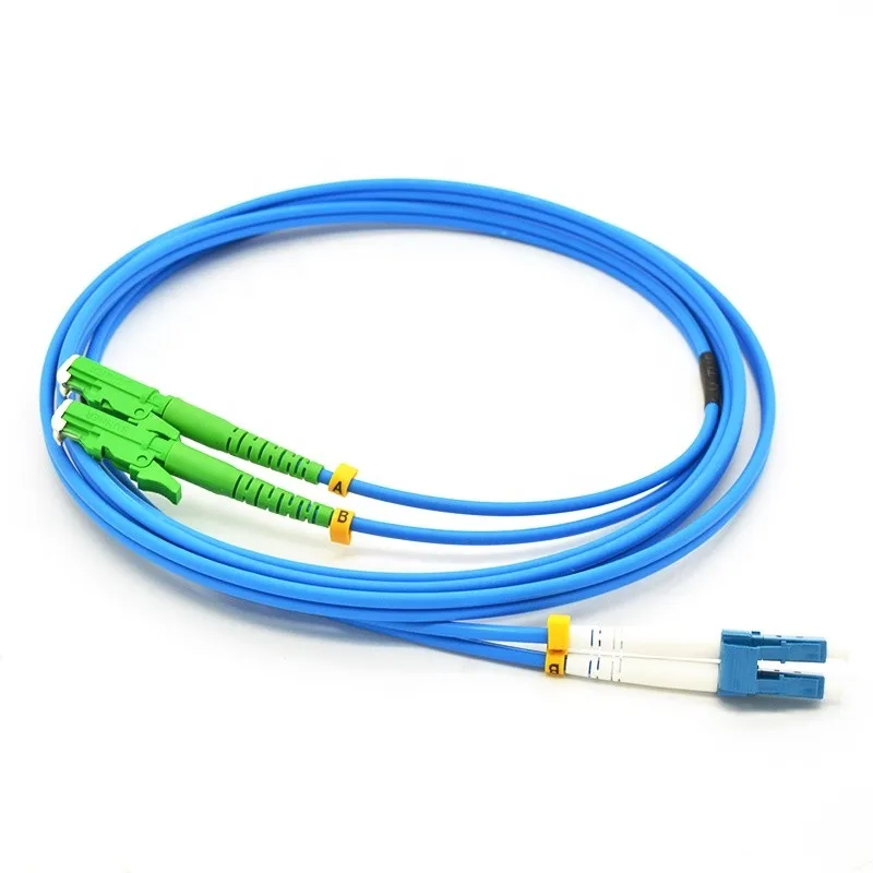 Imagem -05 - Blindado E2000-lc Upc Cabo de Remendo Fibra Óptica Jumper sm Cabo Óptico 3.0 mm Fibra Optica Ftth Único Modo Duplex Peças Lote