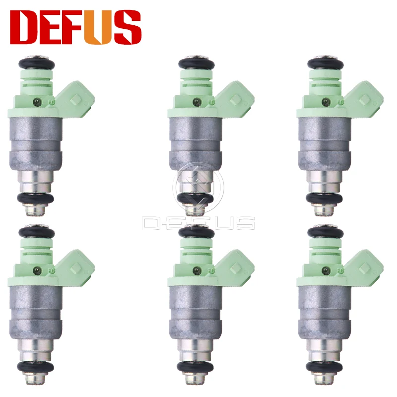 6pcs Fuel Injector OEM 25182453 Car Styling Engine Nozzle Injection Auto Valve Injectors Kit Flow Matched Fuel System