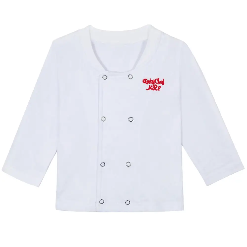 Conjunto de disfraz de cocinero para bebé, traje de Chef para carnaval, conjunto de ropa de Cosplay para niños pequeños, uniforme de cocinero