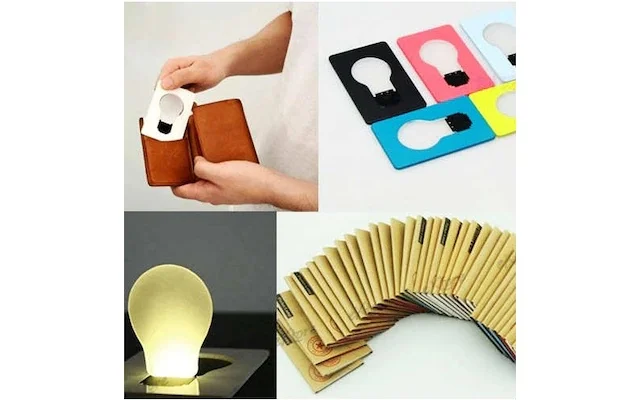 Credit CARD SHAPED POCKET FLASHLIGHT LAMP 431990671