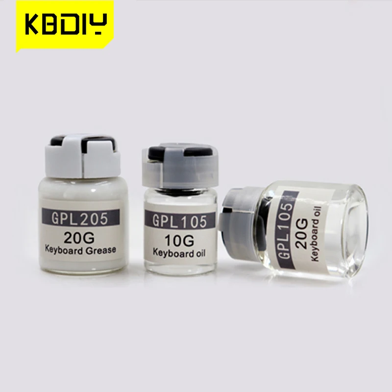 KBDiy Switches Lube Grease Oil GPL105 205 For DIY Mechanical Keyboard Switch Stabilizer Lubricant Lubes Stabilizer Lubricating