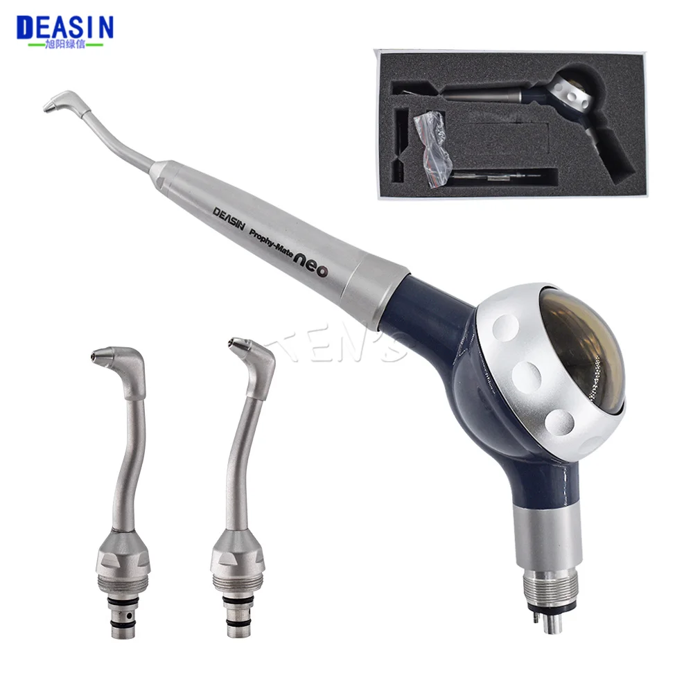 Dental Prophy Polishing Sandblasting Machine Air Flow Nozzle With Stainless Steel Body M4 Oral Hygiene Tooth Cleaning Tools