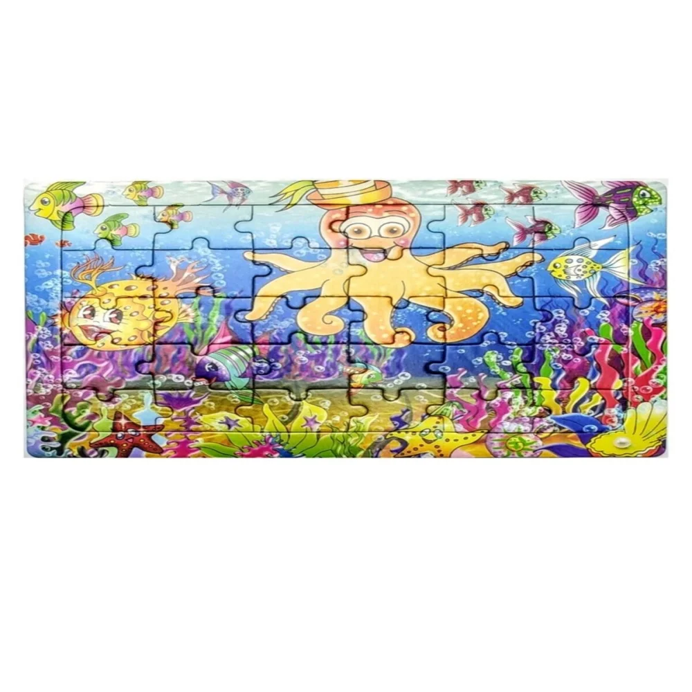 4 шт., детский Развивающий пазл