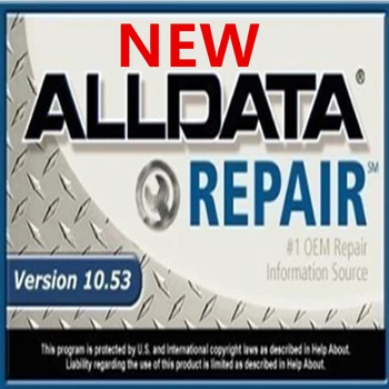 Latest Alldata Auto Repair Software All Data 10.53 for Cars and Trucks 640GB HDD/D-Link Remote Assistance Free Download