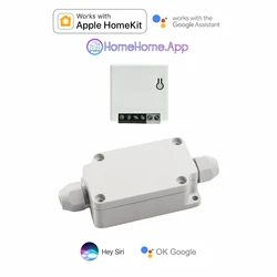 Plastic Enclosure Box For Apple HomeKit Sonof Mini Esp8266 Relay Ip67 Electronic Project Cable Gland Case Iot Google Smart Home