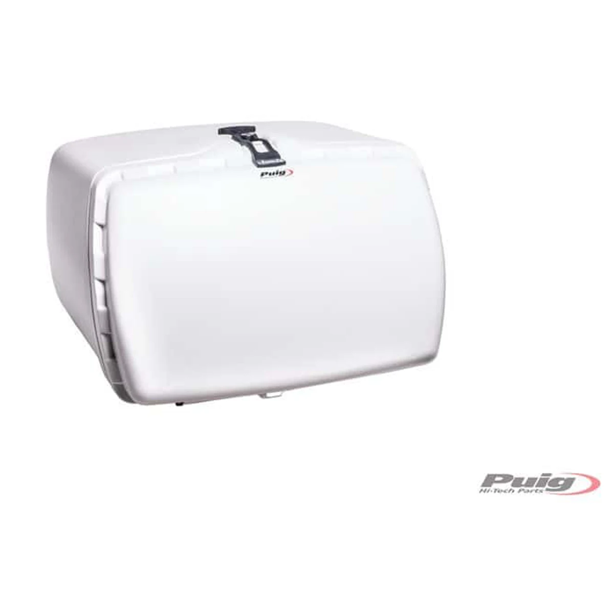 Puig 1126B-rear trunk moto Maxibox motorcycle 90L, rear opening, white Color 52x52x52cm