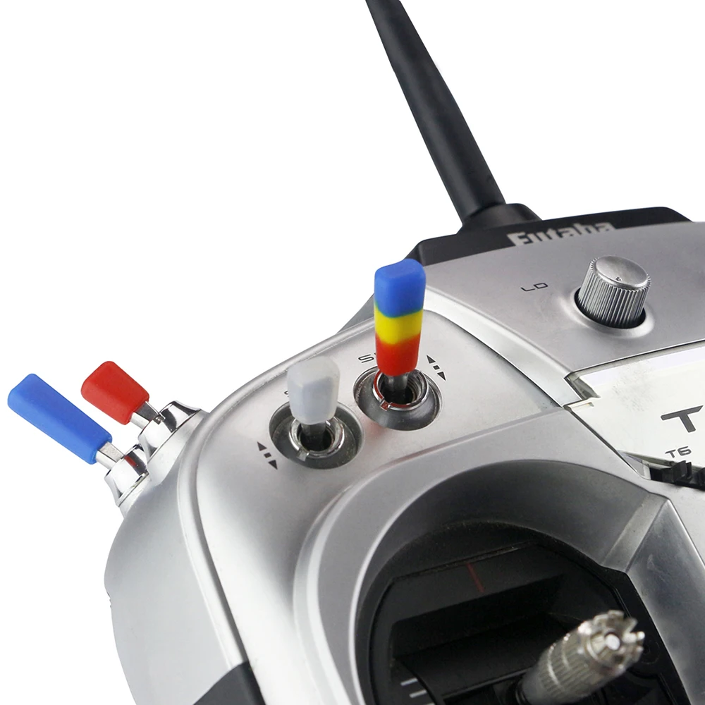 LDARC Non-slip Silicon Transmitter Switch Sleeve TX Stick Caps Universal Sheath for RC Transmitters