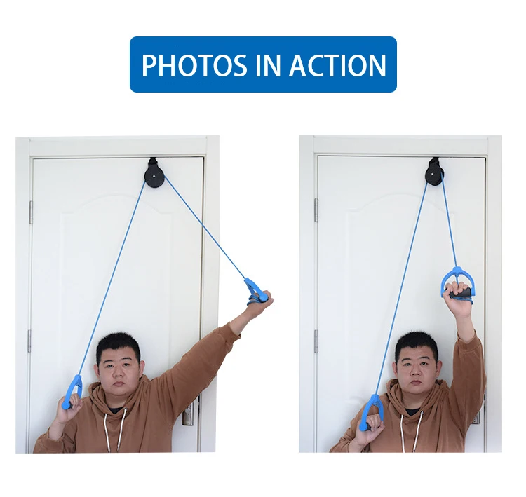 Pulley Ringe Schulter Joint Übung Für Die Ältere Hub Halbseitenlähmung Oberen Extremität Rehabilitation Training Ausrüstung Hand Hause – Detail 9