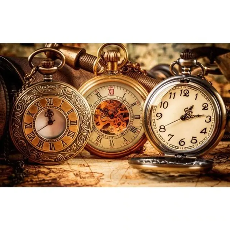 Ritoys Watches 1000 Piece Jigsaw Puzzle 48x68 cm Free Shipping From Turkey Fast Shipping Clock Time