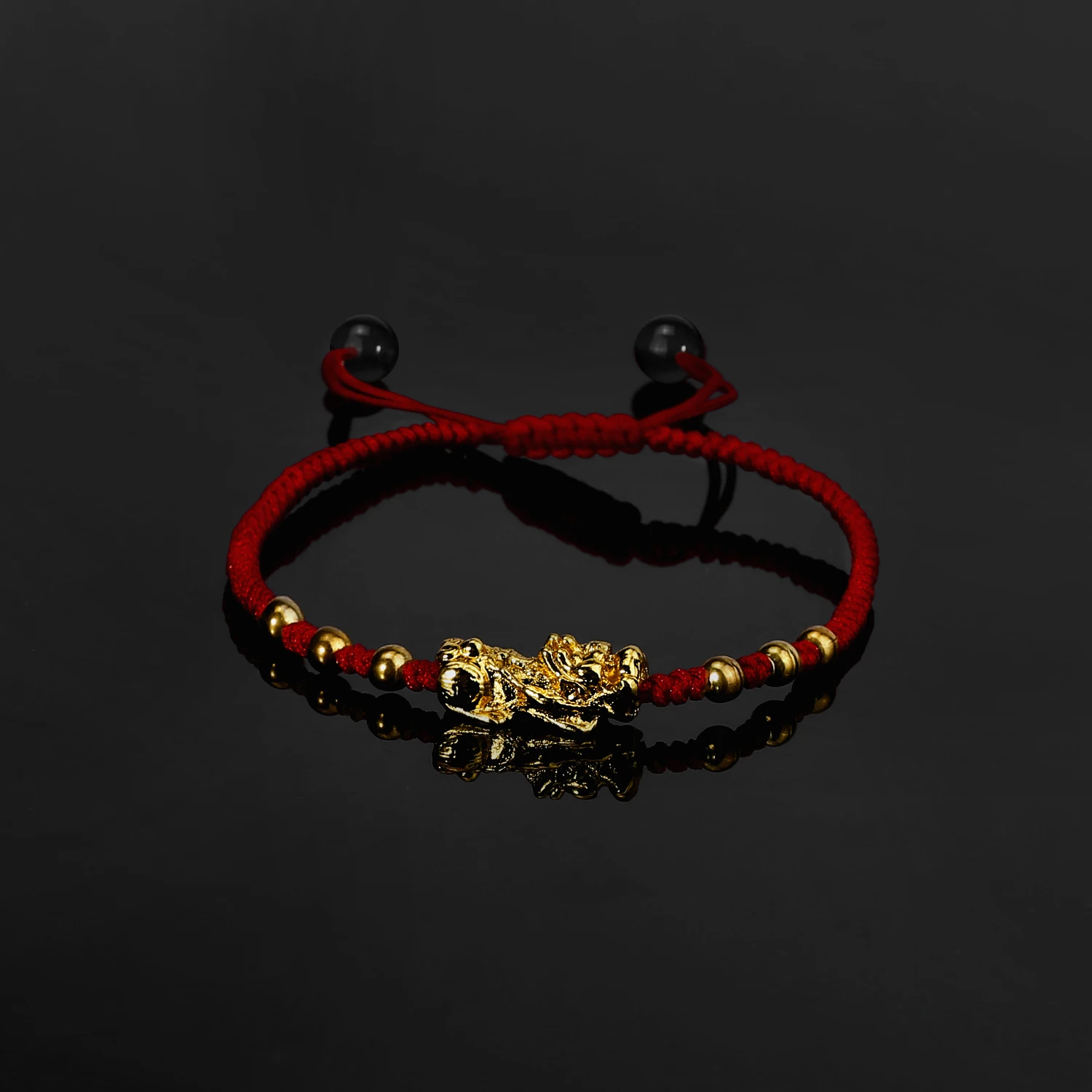 Chinese Style Feng Shui Pi Xiu Bracelet & Bangle New Fashion Lucky Red Rope Weaving Charm Bracelet Bring Wealth Health Jewelry